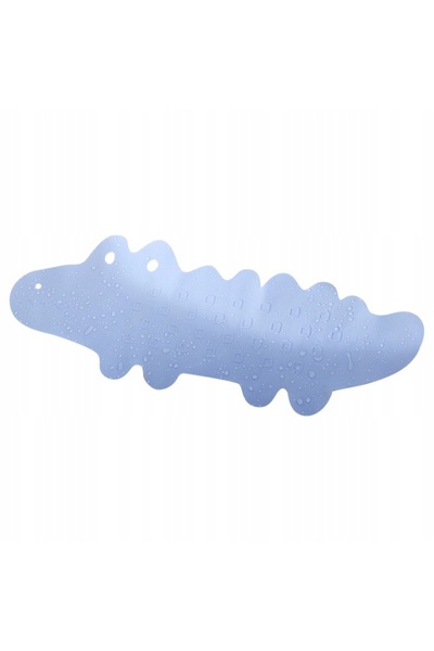 Bocioland Covoraș antiderapant PENTRU BAIE crocodil - ALBASTRU