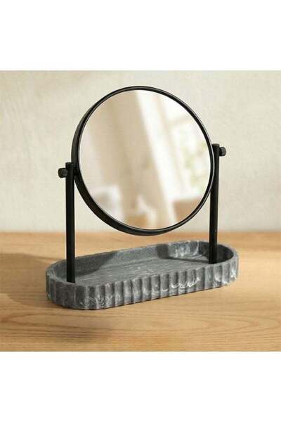 Generic Velora Makeup Mirror With Storage Tray Vanity Organizer Table Mirror ...
