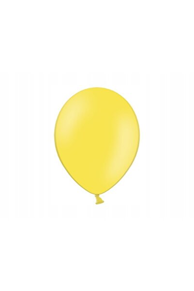 Partydeco Baloane profesionale 12 inch galben pastel 100 bucăți