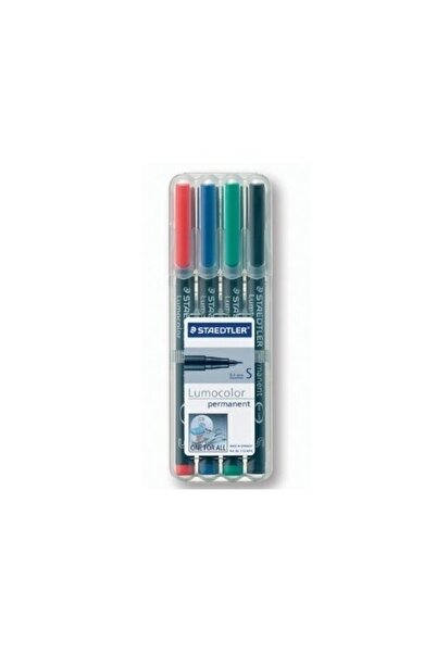 Staedtler Marker permanent, culori asortate, 4 unități, 4 culori