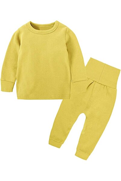 GENERAL Baby Girls Boys Thermal Underwear Set Toddler Cotton Base Layer Soft ...