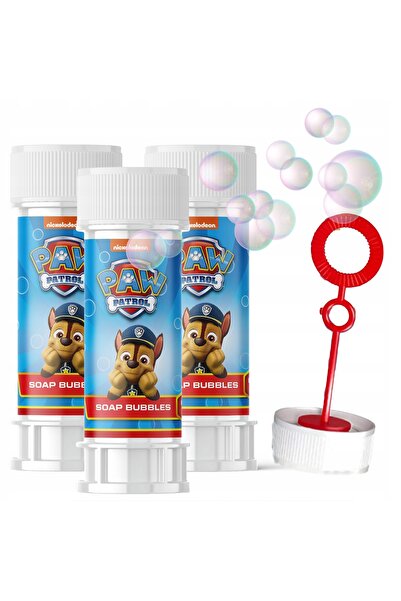 NO BRAND Set pentru făcut bule de săpun pentru copii Paw Patrol Set x 9 bucăți
