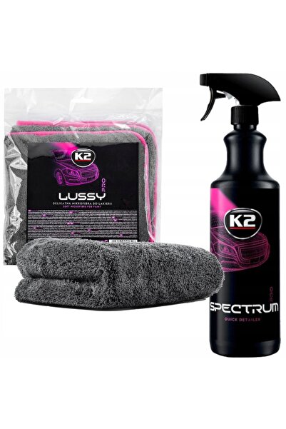 NO BRAND K2 SPECTRUM PRO 1L QUICK DETAILER + K2 LUSSY CLEŞTE DE LĂMĂNARE PENT...