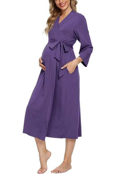 GENERAL Xpenyo Women's Maternity Sleepwear,Labor/Delivery/Nursing/Hospital Ni...