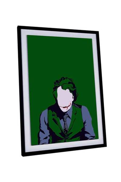 Generic Joker Inspired Poster Multicolour 30x40cm