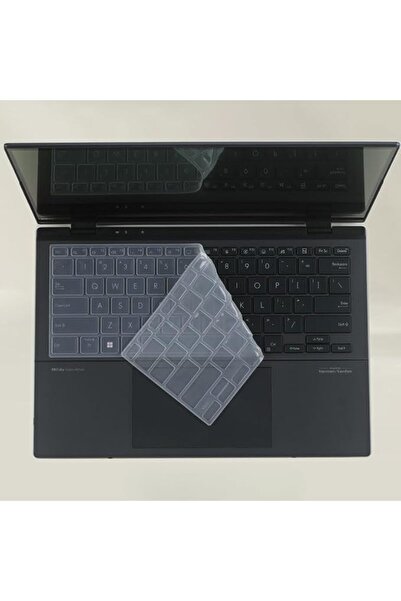 Fegishilly مجموعة من 4 أغطية حماية للوحة المفاتيح متوافقة مع لابتوب ASUS Zenb...