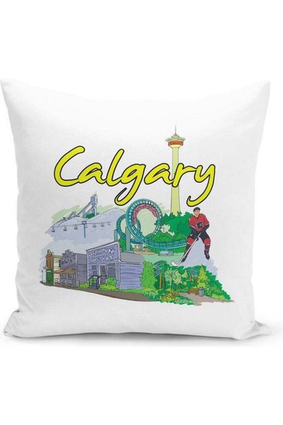 Generic Canada Decorative Throw Pillow Multicolour 40 x 40cm