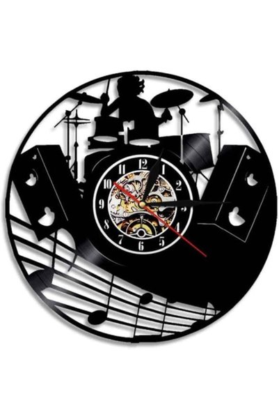 Generic ARS Acrylic Wall Clock, Drums Modern Decorative, Acrylic Wall Clock, ...