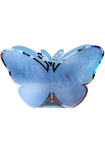 Generic Butterfly-Shaped Acrylic Flower Stand – Modern Floral Display for Tab...