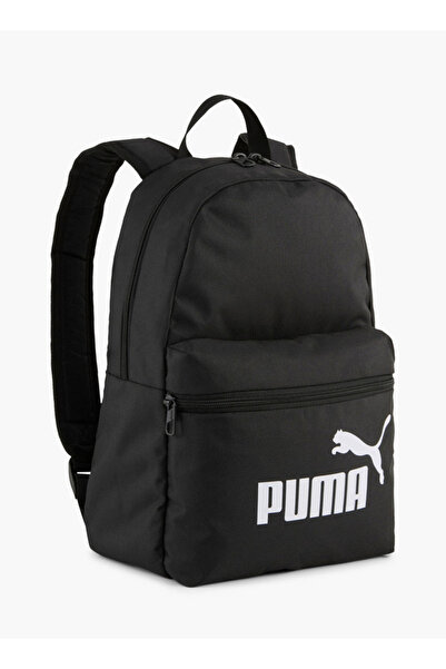Puma حقيبة ظهر مطبوعة بالشعار للأطفال من 5 إلى 13 سنة مع حزام قابل للتعديل