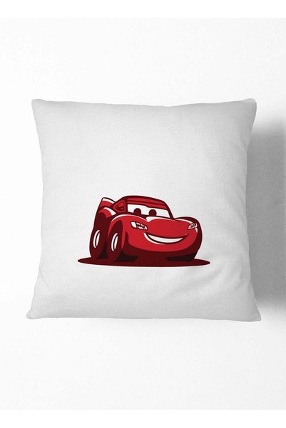 Generic Decorative Cushion Piston Cup Champion Lighting McQueen Couch Cushion