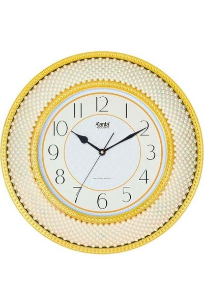Generic Ajanta Designer Wall Clock 8777 | Silent Sweep Quartz Movement | Prem...