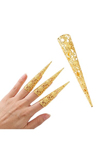 NO BRAND 5X INEL DE AUR ORIENTAL CU DESIGN DE GHEARĂ - FLORI