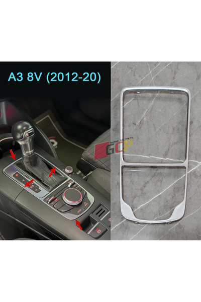 GCP German Car Parts Audi A3 8V Gear Shift Panel Frame - A3 8V Center Console...
