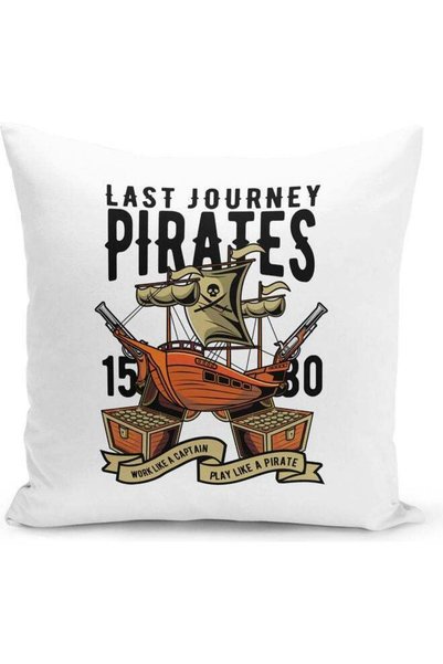 Generic Last Journey Quote Decorative Pillow Multicolour