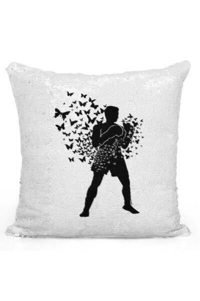 Generic Decorative Throw Pillow White/Black 16 x 16inch
