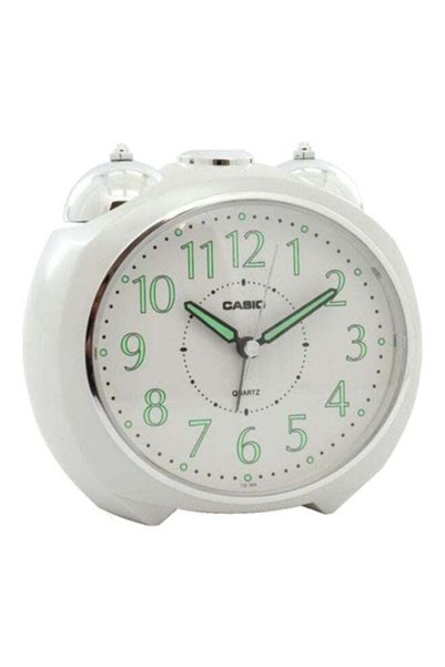Generic Table Quartz Alarm Clock White