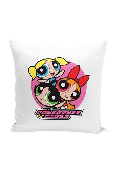 Generic Power Puff Girls Classic Cartoon Throw Polyester Pillow With Stuffing...