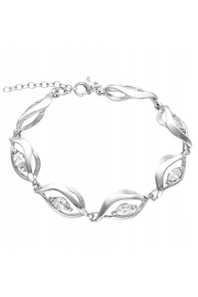 NO BRAND Brățară de argint cu zirconiu alb |   eleganță clasică |   argint 925