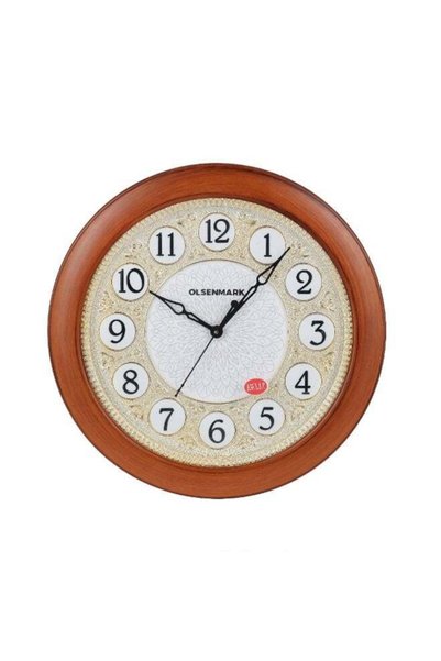 Generic Olsenmark Round Wall Clock OMWC1922 | Silent Movement, Minimal Design...