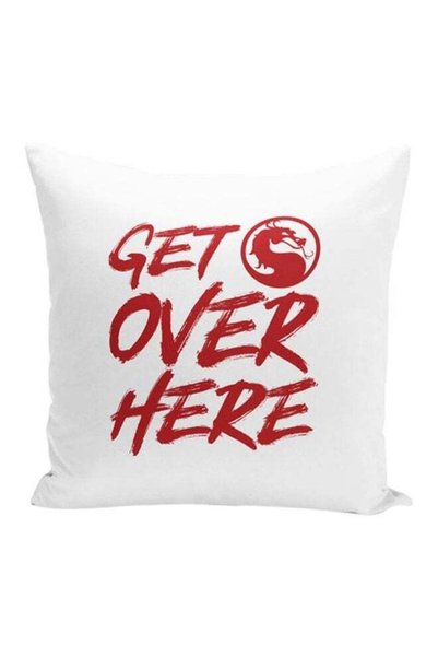Generic Mortal Combat Throw Pillow With Stuffing Multicolour 16x16inch