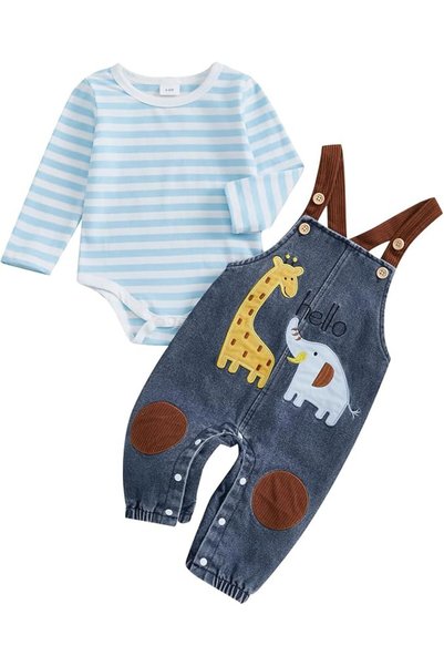Carolilly Baby Boys Yc123jrio485g Trouser & Top Sets