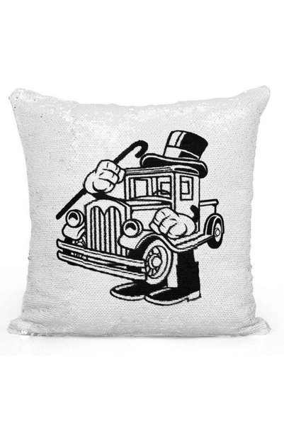 Generic Car Character Pillow Multicolour 40x40cm