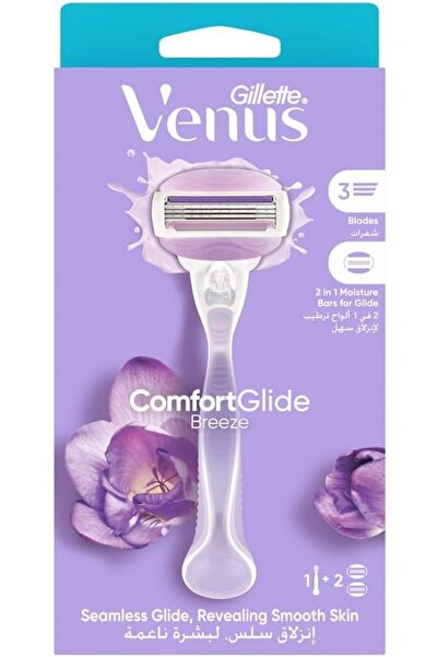 Gillette Venus شفرة حلاقة كومفورت جلايد بريز للنساء، قطعة واحدة