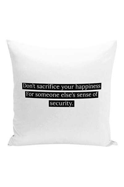 Generic Don't Sacrifice Your Happiness Motivational Quote Printed Decorative ...