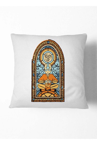 Generic Decorative Cushion Cute Avatar Aang Cure Last Airbender Cartoon Couch...
