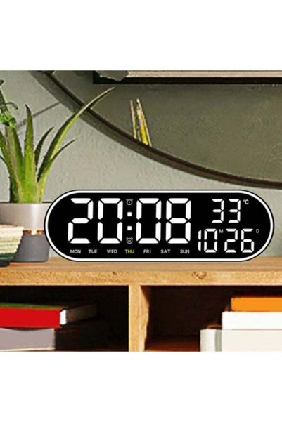 Generic Crony digital alarm clock large display, 15 inch large wall clocks, L...