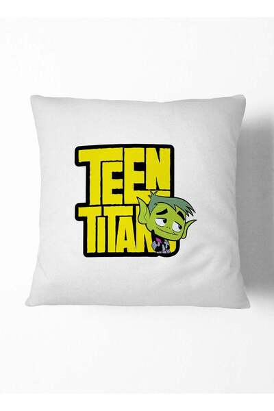 Generic Teen Titans Jar The Teen Titans Couch Cushion Beast Boy Decorative Cu...