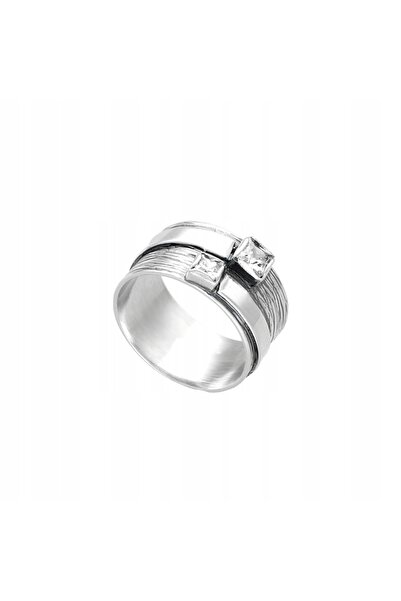 NO BRAND Verighetă cu zirconiu cubic, mărimea 22