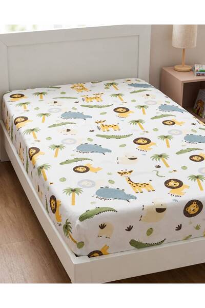 Pamuku Single Elastic Sheet 100 X 200 (Without Pillow)