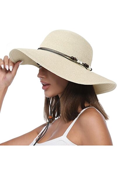 GENERAL Creekstone Womens Floppy Straw Sun Hat Wide Brim UPF 50 Sun Protectio...