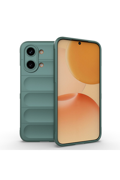 Başkenttekno غطاء سيليكون عرقي لهاتف Xiaomi Poco X8 Pro Max مع تصميم سطح خلفي...