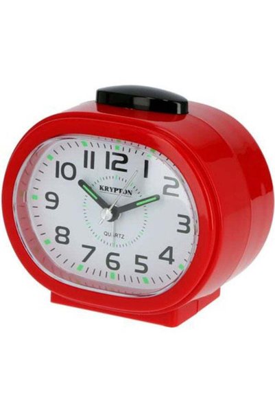 Generic Bell Alarm Clock Red 15x5x15cm