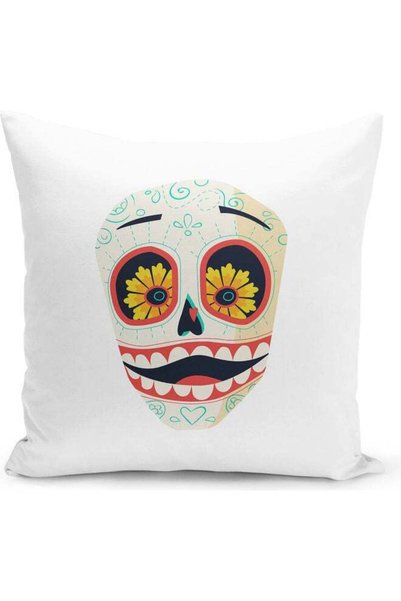 Generic Mardi Gras Mask Decorative Pillow Multicolour