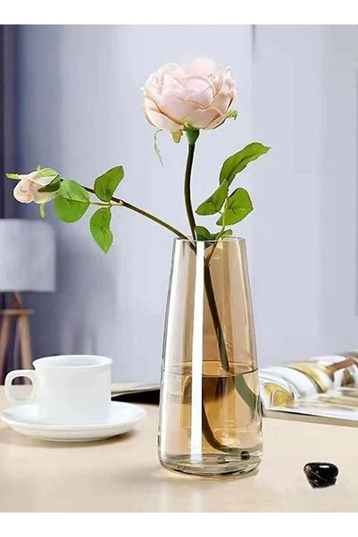 Generic Qiccijoo Glass Vase Aurora Phantom Clear Glass Vase Flower Glass Vase...