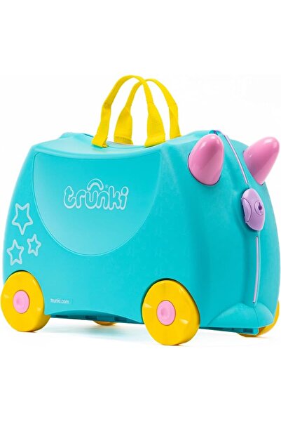 Trunki حقيبة سفر أصلية للأطفال مع إمكانية الركوب عليها وحملها