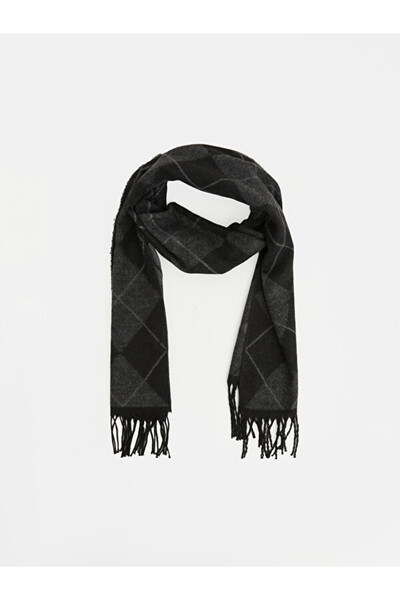 LC Waikiki Sparkling Choices from Shining Store Men's Scarf with Diamond Patt...