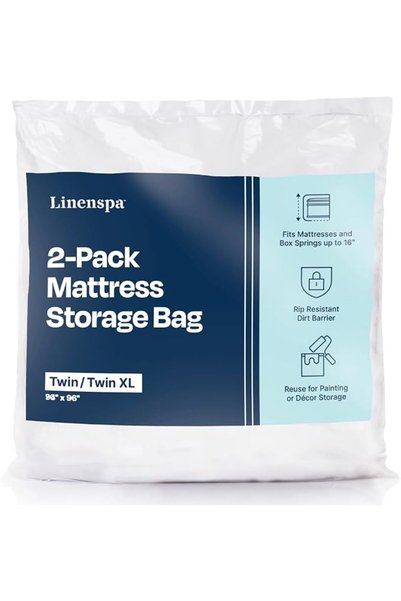 Linenspa Mattress Bag - 2 Pack King/Cal King - Moving & Storage - Mattress Pr...