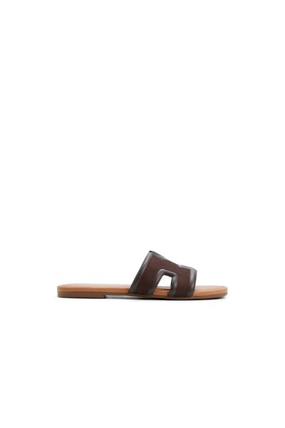 Call it Spring Kamiko Ladies Brown Flat Sandals