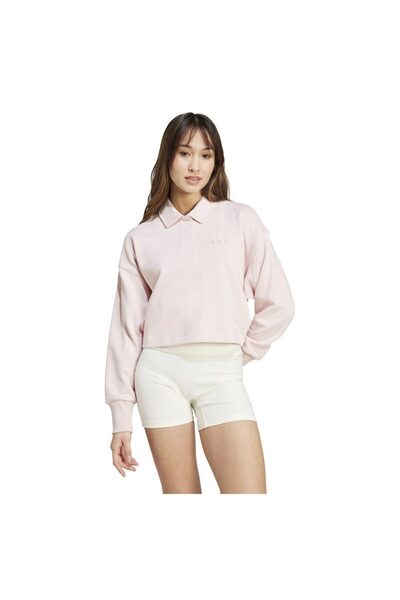adidas Γυναικείο Φούτερ Πόλο French Terry για όλες τις εποχές XS