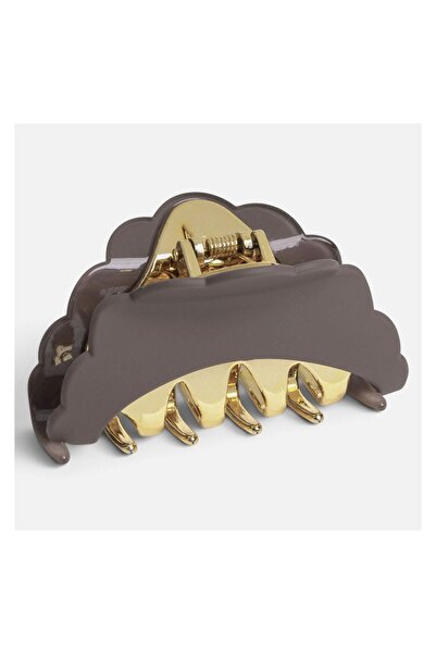 OEM Clamă de Păr Wavy Taupe si Auriu pentru femei 9cm – prinzi rapid părul și...