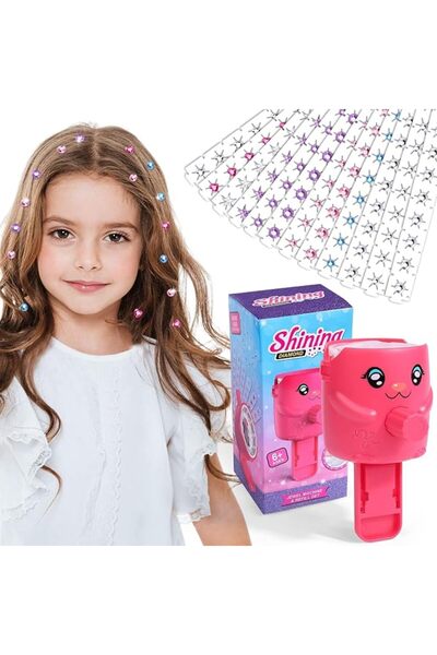 Aputue Hair Glitter Machine, All-in-One Hair Bedazzler Kit with Rhinestones, ...