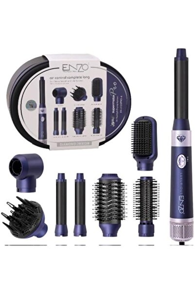 Enzo Professional ENZO EN-4133-Pro6 7-in-1 Air Hair Styler for Women, Multi-F...