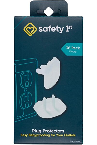 Safety 1st أغطية منافذ كهربائية مقاومة للأطفال، مقابس كهربائية آمنة، حماية ال...