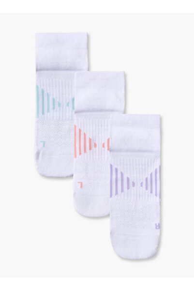 Kappa Pack of 3 Ankle Length Sports Socks with Stripes