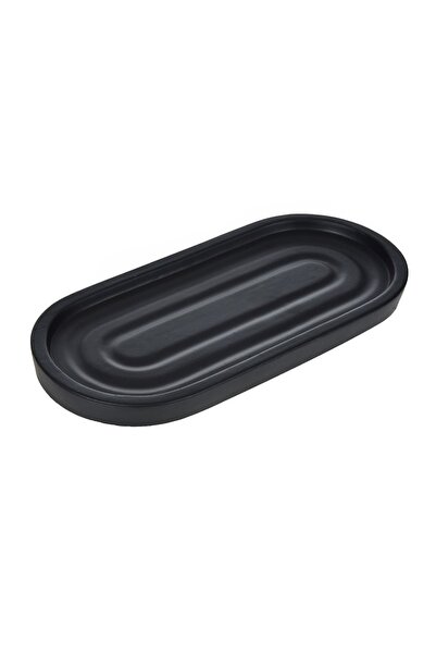 OEM Tava din Ciment Negru pentru baie 25,5x11,6cm – grupezi săpunul și acceso...